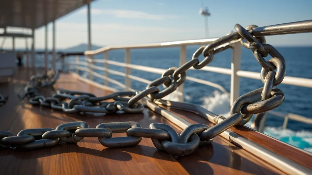 biggest ship anchor what does it look like