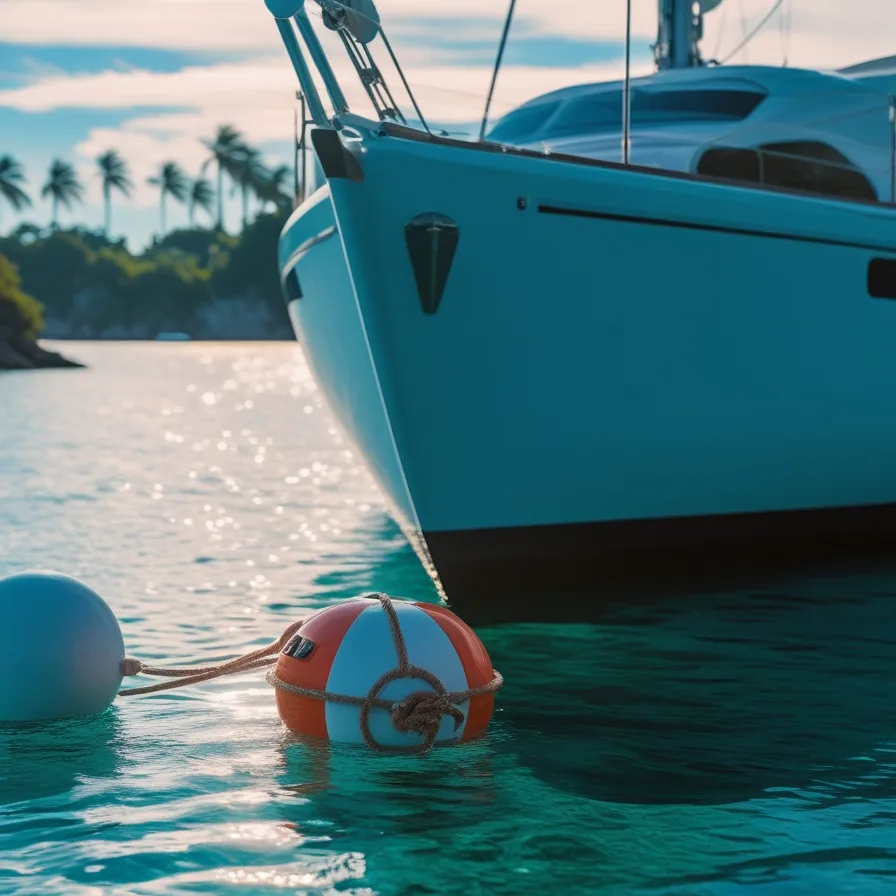 Benefits of  using a mooring buoy