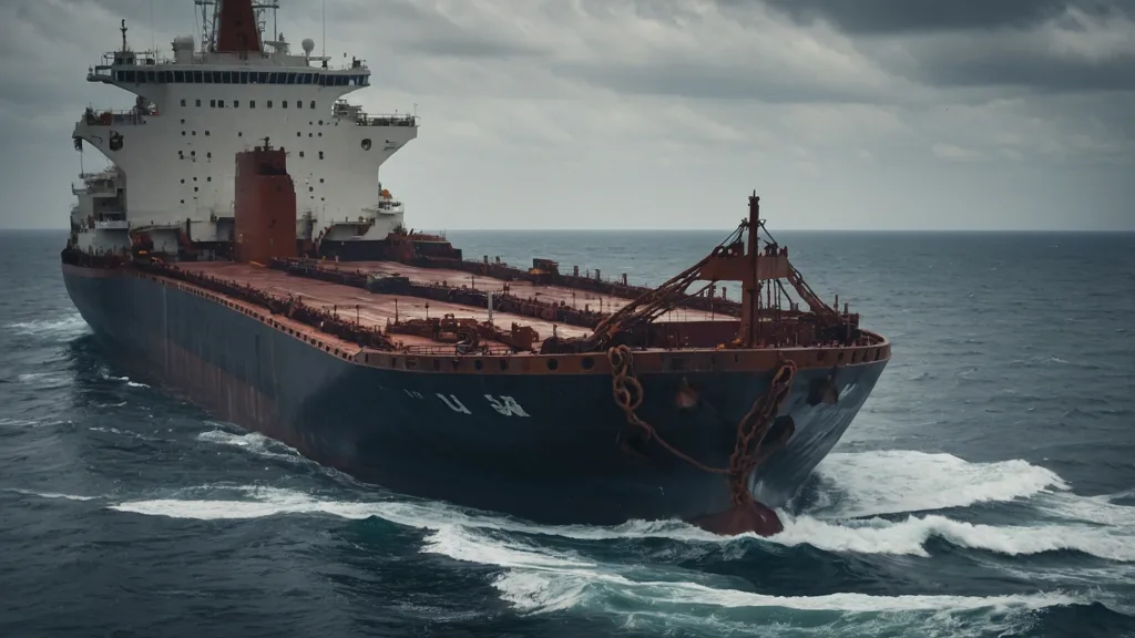 do container ships have anchors