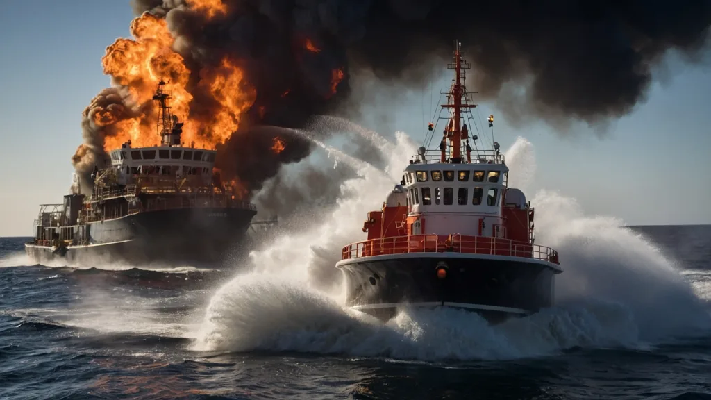 firefighting tugboats