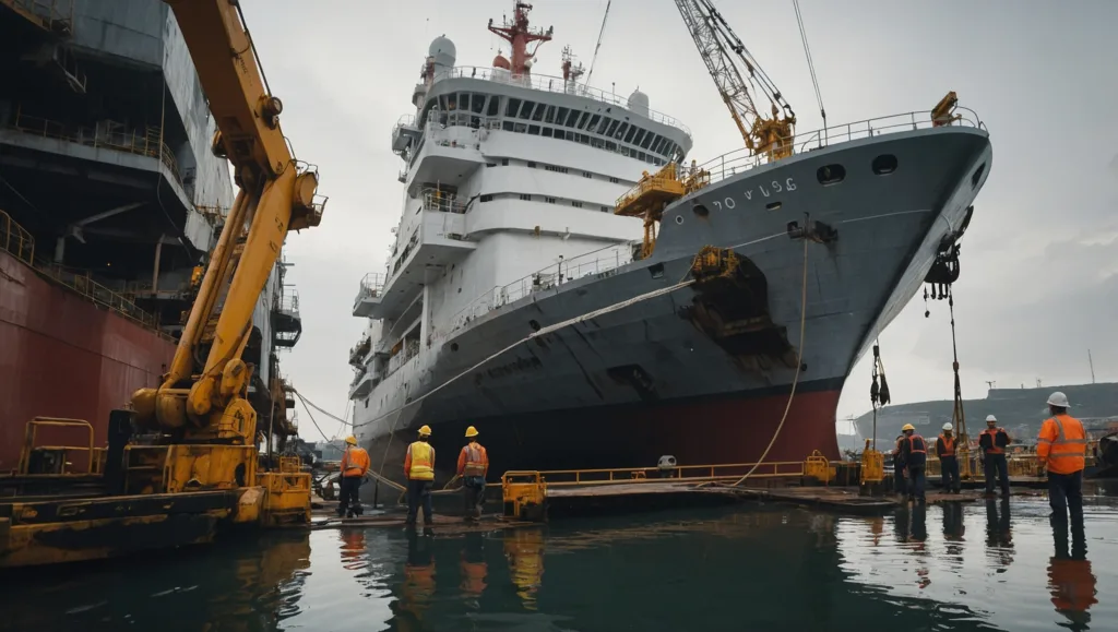wet docking